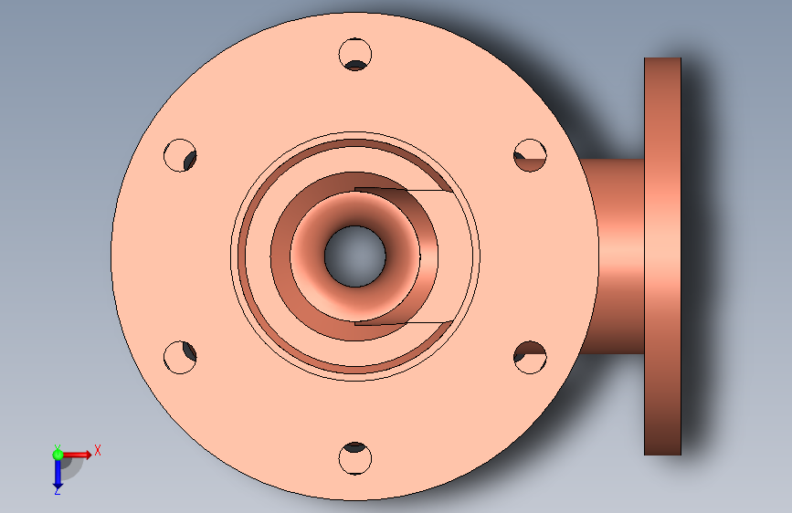 G10969-阀门在solidworks 2014” 俯视图