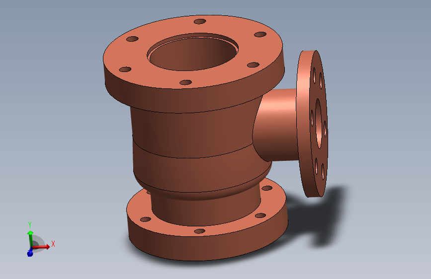 G10969-阀门在solidworks 2014” 主视图