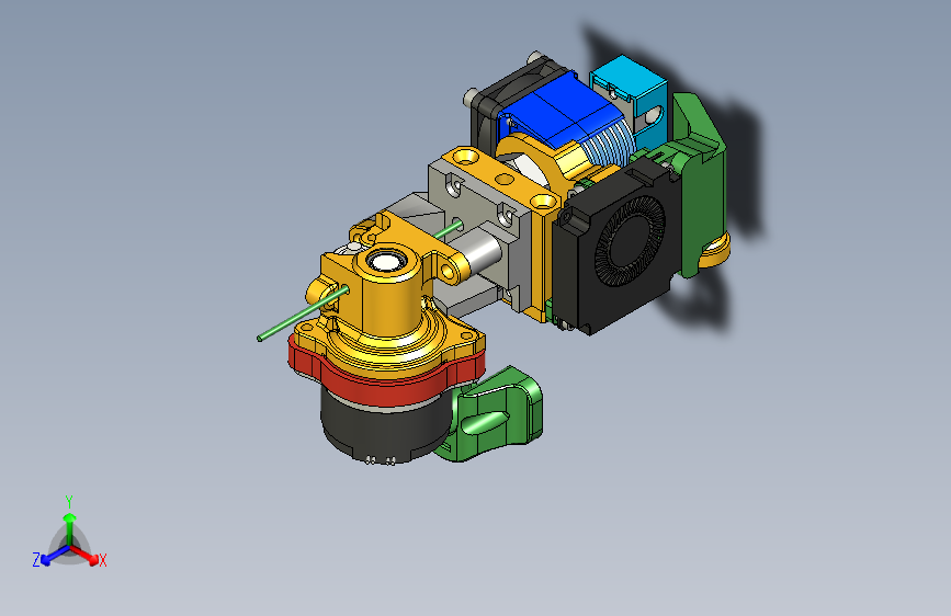 工具交换器 V6 轨道器安装