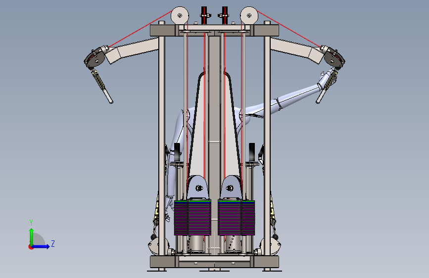 健身器材2_SOLIDWORKS 2020_模型图纸下载 – 懒石网