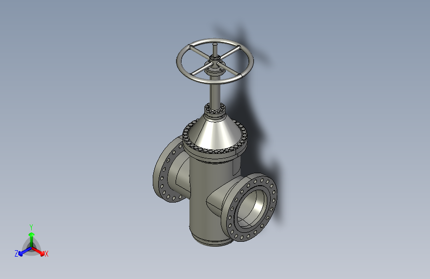 G09886-API6D阀门3D模型”