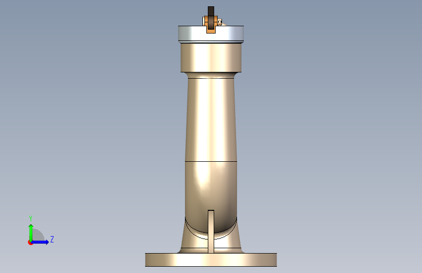 G10123-Rambottom安全阀”+(1) 左侧视图