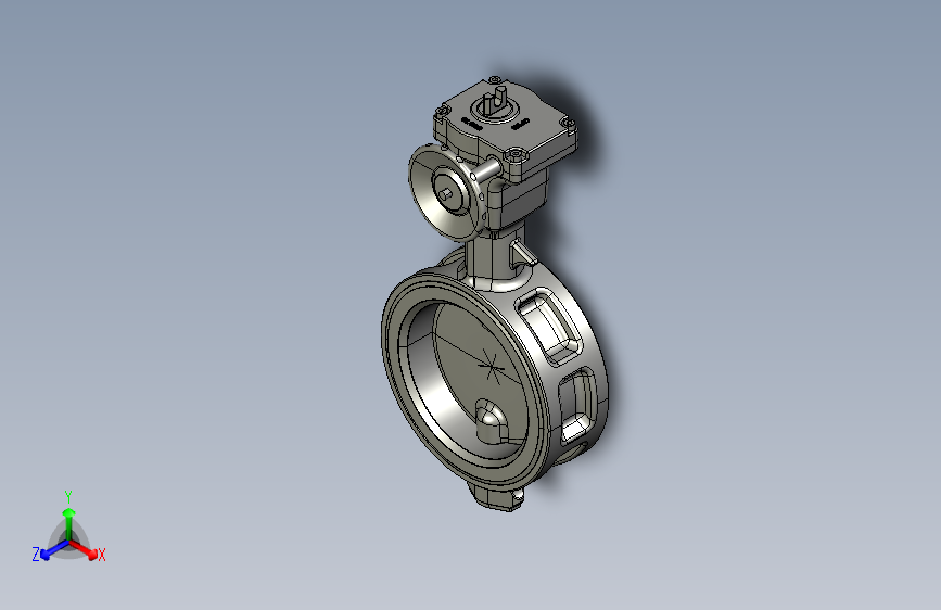 G10582-蝶阀尺寸4英寸（100mm）”