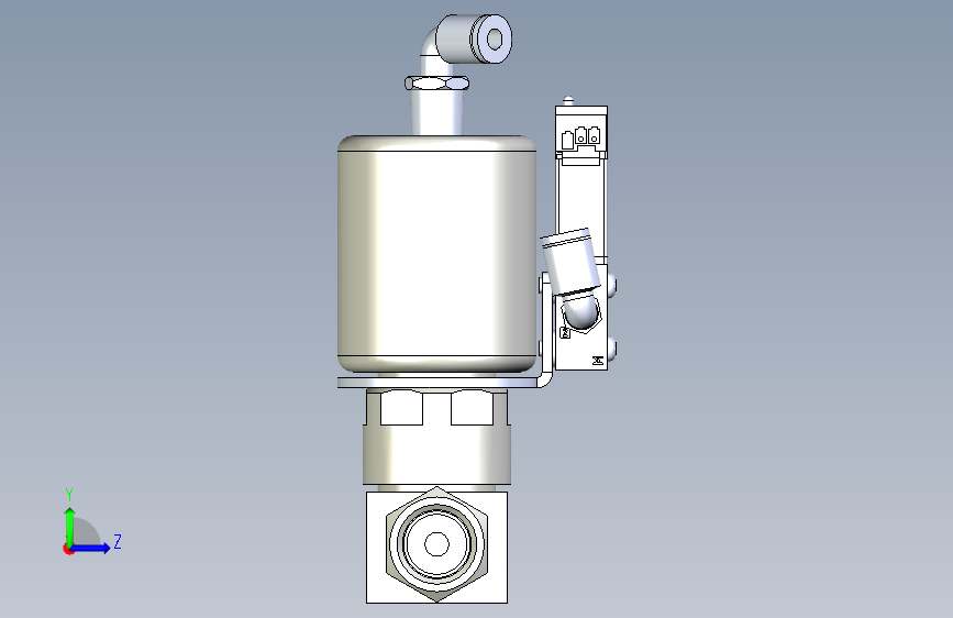G10861-阀门6LVV-ALD3FR4-P-CV(世伟洛克)” 左侧视图