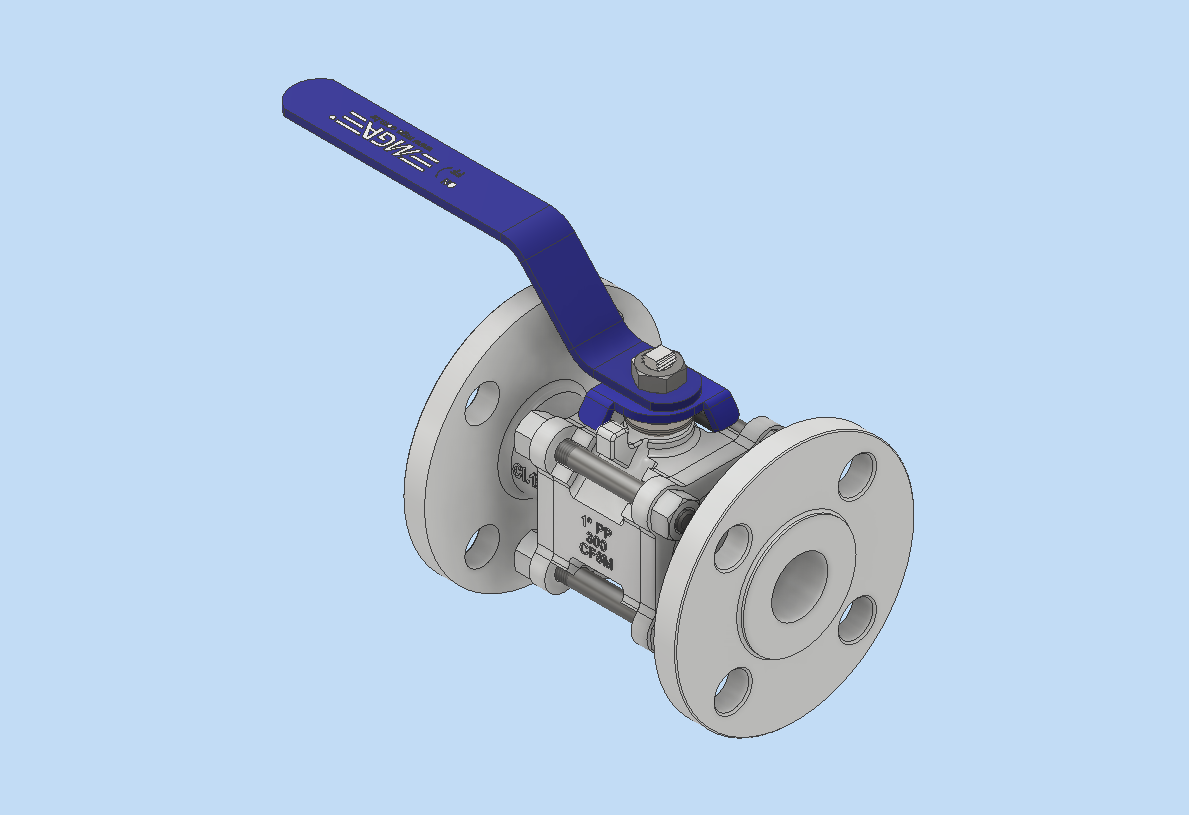 下载“VET-Válvula de Esfera Tripartida法兰等级150-Ø1”