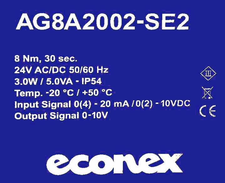 G12497-Econex AG8阀门驱动电机”