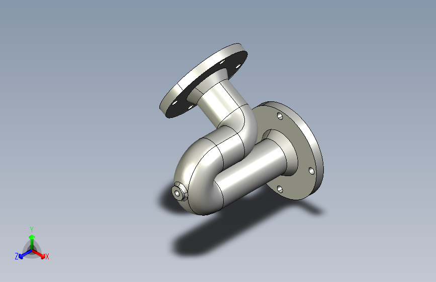 源自Autodesk Inventor Exercise的零件图纸