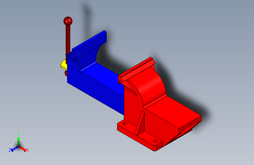 重型夹具设计 Bench Vise