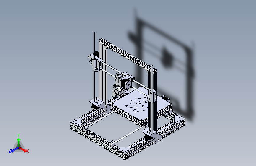 自动调平功能的DIY 3D打印机