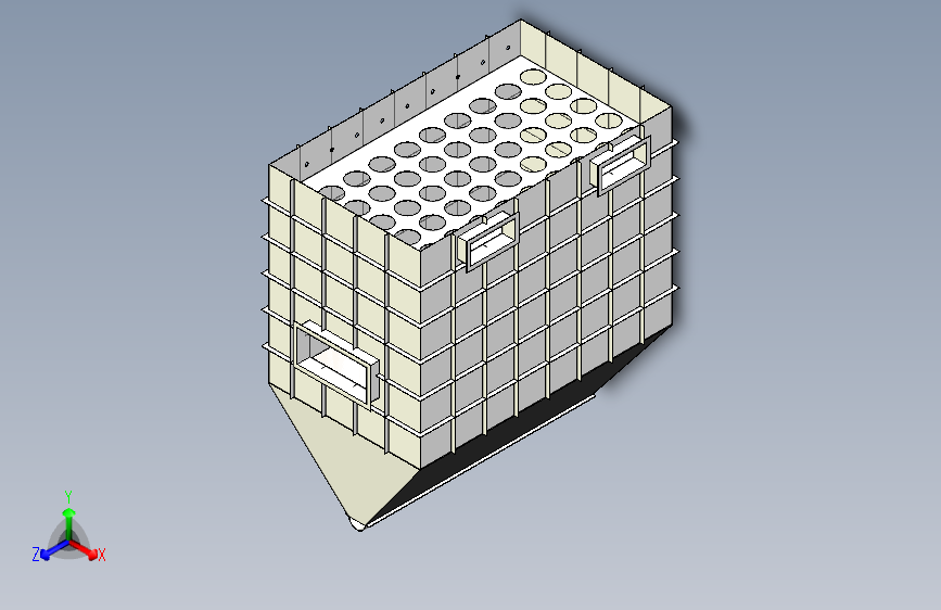 G12860-袋式除尘器2x1.25x1.25米”
