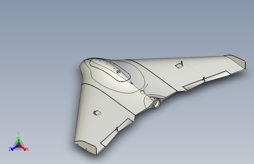 UAV无人机3D模型