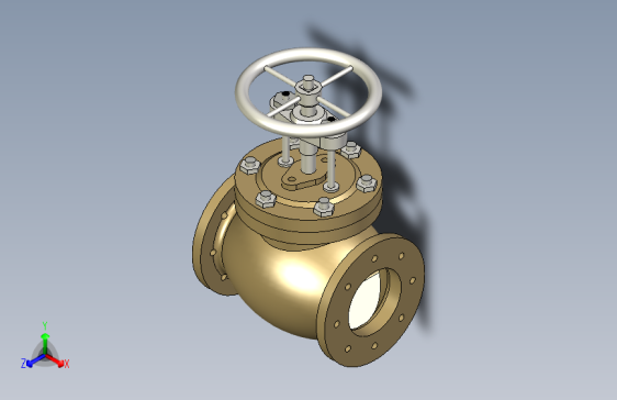 G13549-截止阀渲染版本”