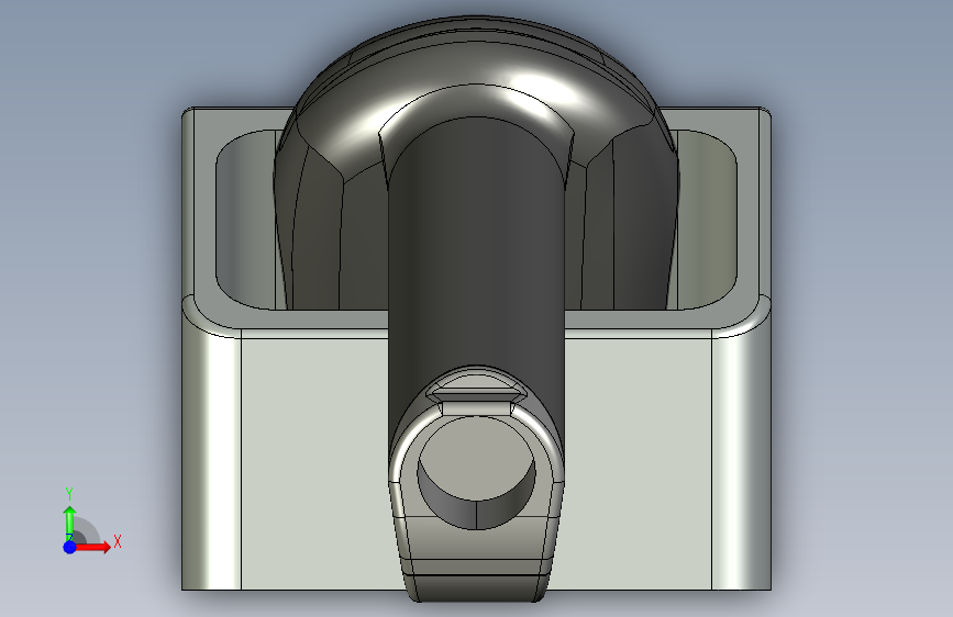 手持式扫码器HR-100_IGES_模型图纸下载 – 懒石网