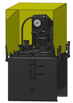 G14188-液压装置最大功率为1.1 kW 250 bar”