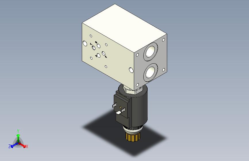 G14509-带电磁阀的底阀”