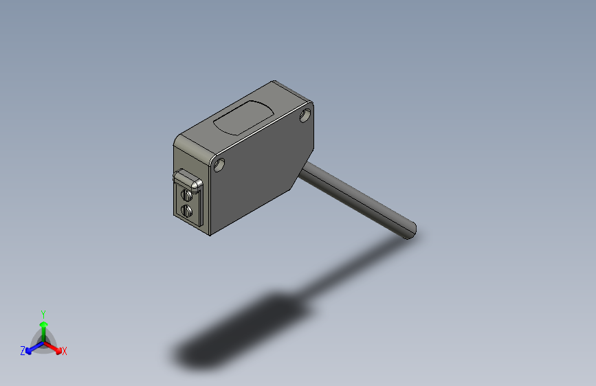 深浦光电传感器 PK-LD15MN 接收端3D