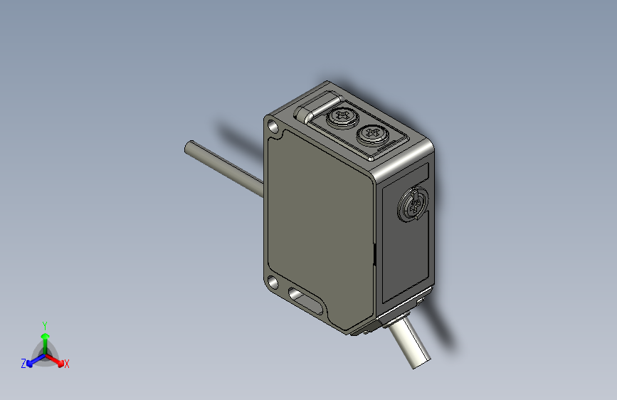 深浦激光传感器 LA-T系列3d