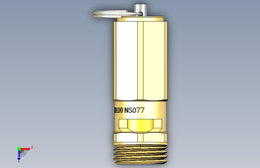 G12770-安全阀金属制品11+bar” 俯视图