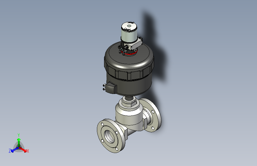 G12833-带顶部控制_定位器的Burkert+8802型DN80截止阀”