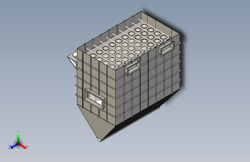 G12860-袋式除尘器2x1.25x1.25米”