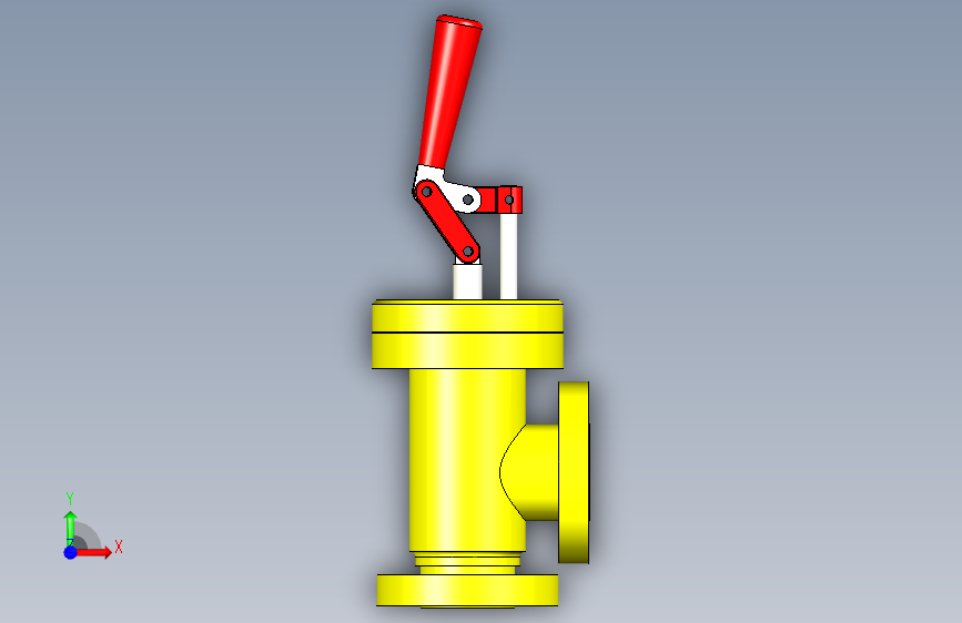 G13217-阀门solidworks” 正面视图
