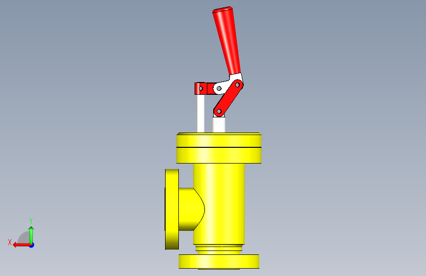 G13217-阀门solidworks” 背面视图