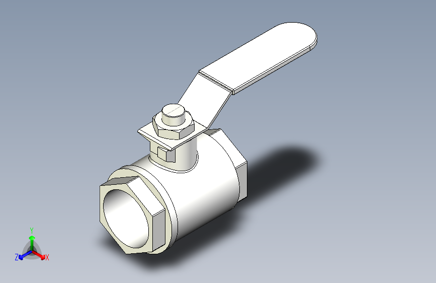 G13396-黄铜球阀-Solidworks+2017”