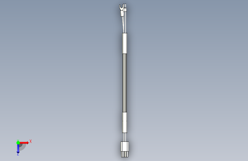 Festo费斯托电缆线接头接口5219193_NEBM-H6G4-K-2.5-Q13N-LE4 俯视图