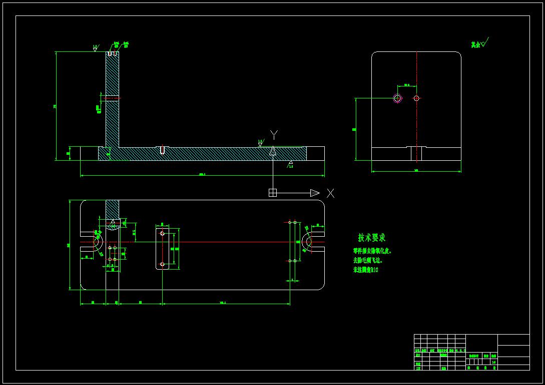 底板座架加工工艺及钻36孔夹具设计【含三维SW】