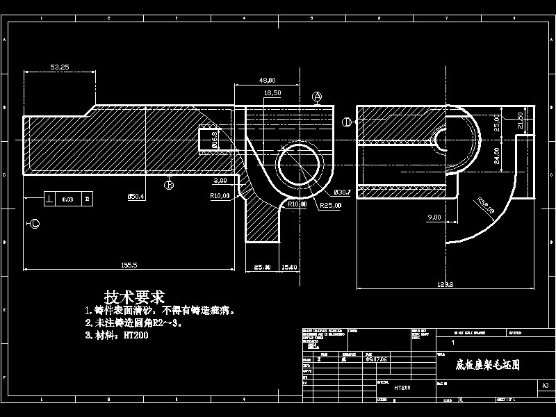 底板座架加工工艺及钻φ13孔三维夹具设计SW模型