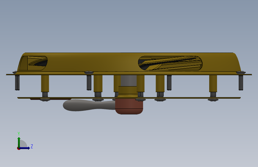 G15919-Saare Yachts Vent Model 2” 阀门 左侧视图