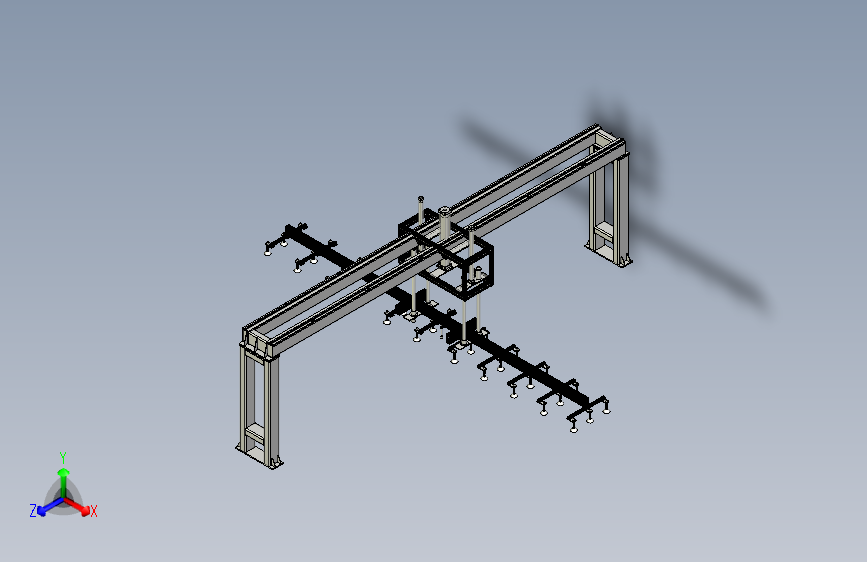 上料机械手码垛机3D模型