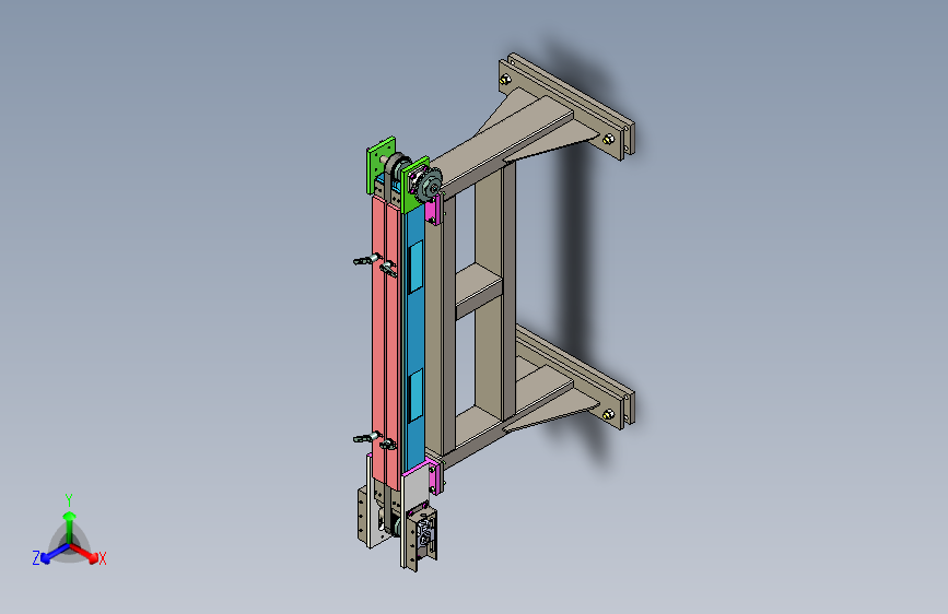 上料输送机3D模型