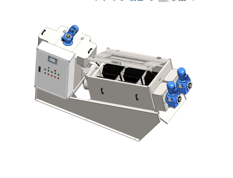 DL302叠螺污泥脱水机三维设计SW建模==1055665