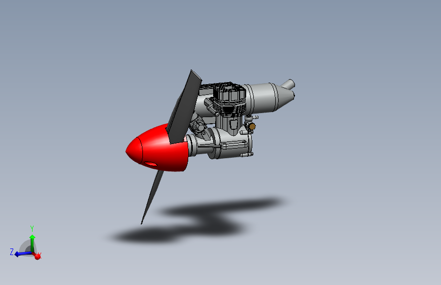 G16383-Motor OS 61 FX” 无人机