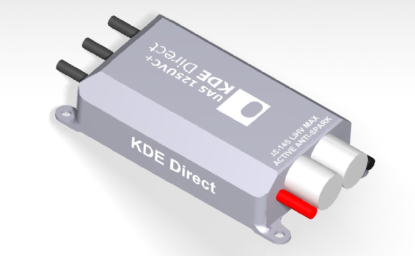 G16362-KDE-UAS125UVC-HE 125A+UHV多旋翼（UAS）系列电子调速器（ESC）” 无人机