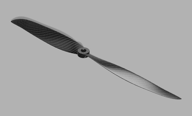 G16156-Aeronaut CAM碳纤维轻型13x5螺旋桨” 无人机