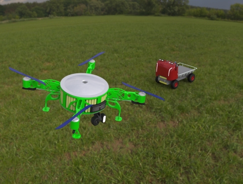 G18240-无人机和移动站。无人机和附件结构的拓扑优化。” 无人机