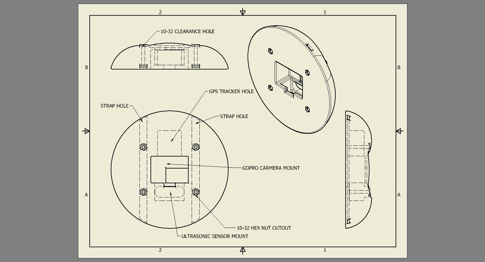 G18361-侦察机无人机附件” 无人机