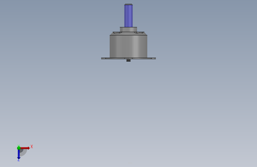 G17740-T MOTOR MT 1306” 无人机 俯视图