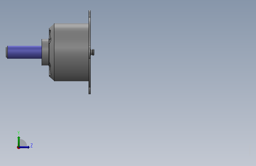 G17740-T MOTOR MT 1306” 无人机 左侧视图