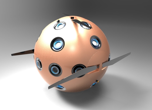 G17907-飞行器无人机渲染图1” 无人机