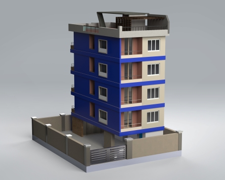 住宅建筑模型