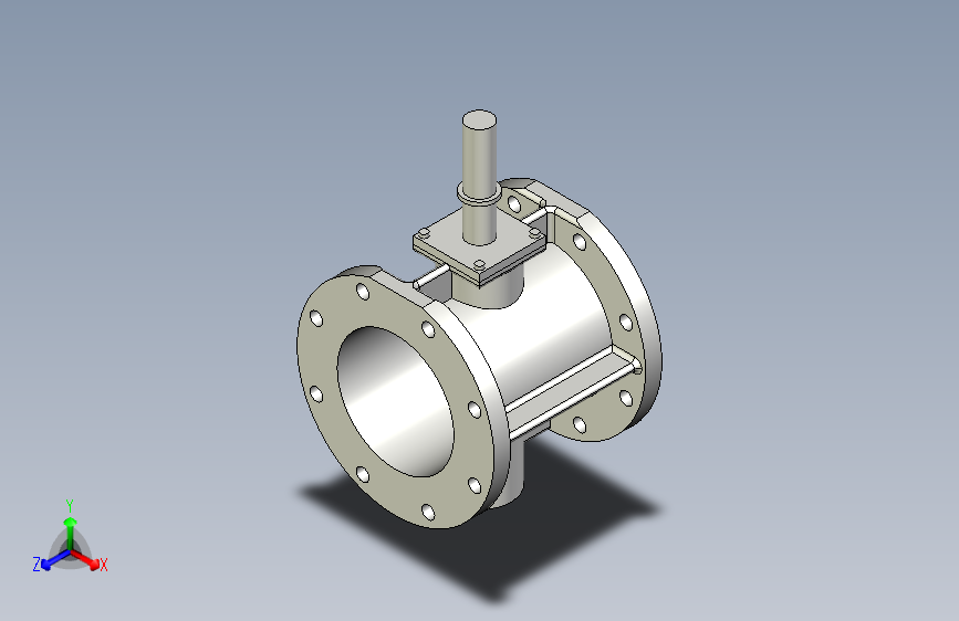 G14047-下载《球墨铸铁旋塞阀-Solidworks+2017》