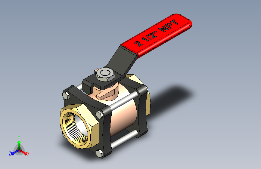 G14195-易维护开关阀2+1_2”NPT”