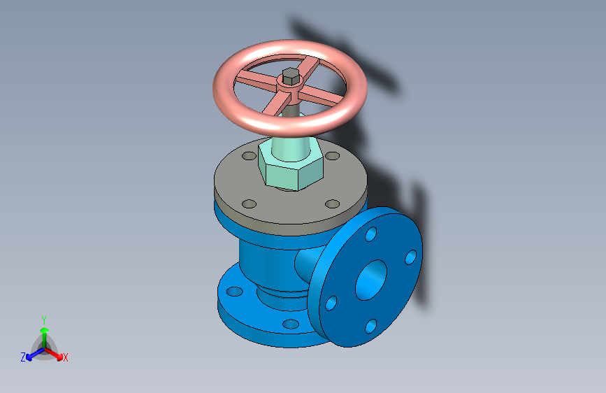 G14287-蒸汽截止阀-SolidWorks”