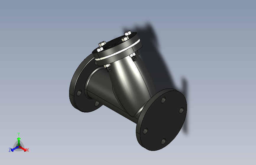 G14884-65mm铸铁Y型过滤器”