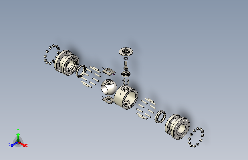 G15543-球阀Solidworks”