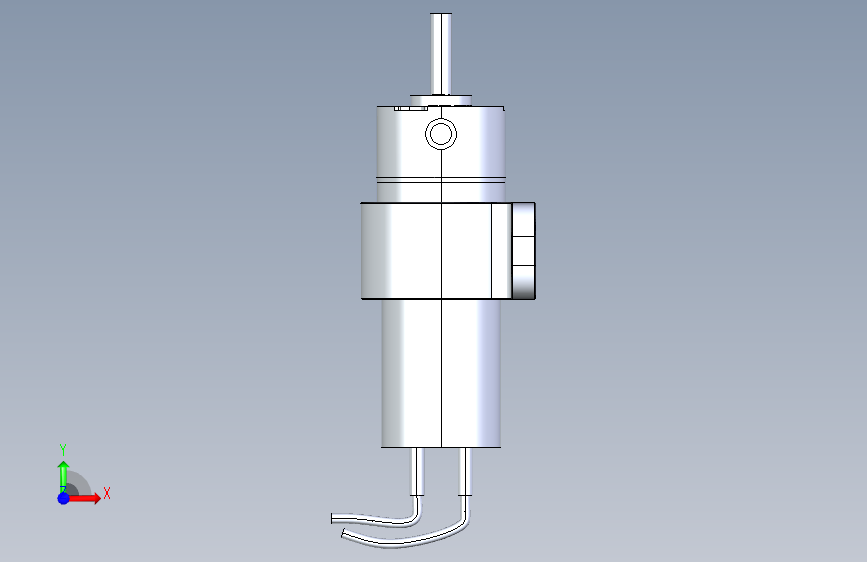 G15945-WP-3P-0100+DC12V+24V双止回阀小隔膜泵”+阀门 正面视图