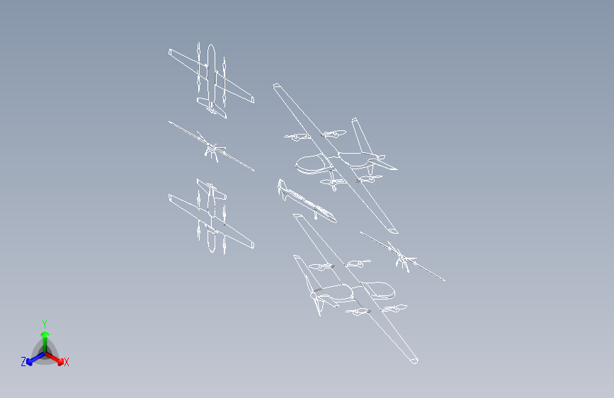 G16317-Griflion+H+VTOL（重新制作）”+无人机